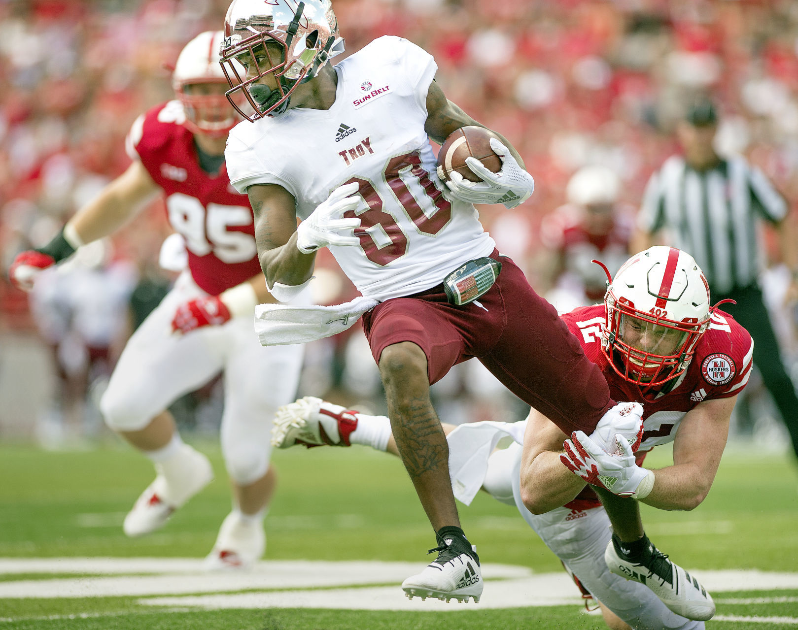 Troy vs. Nebraska, 9/15/18